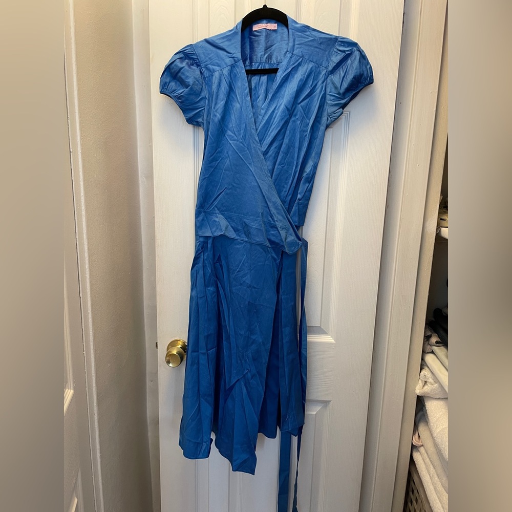 Calypso St. Barth silk wrap dress